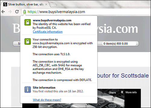 SSL for serious encryptions