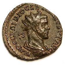 Clipped Roman Coin