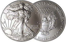 American Eagles Silver Bullion Coin