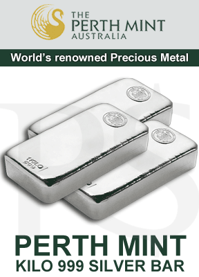Buy Perth Mint Casting Silver Bars from BuySilverMalaysia.com